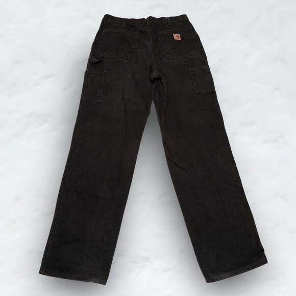 Carhartt B11 BLK Dungaree Work Pants - Picture 1 of 4